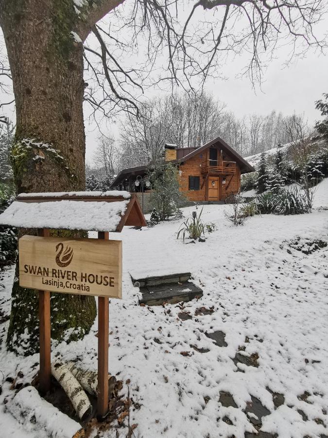 Zagreb, Kuca Za Odmor Swan River Holiday House Lasinja Exterior foto